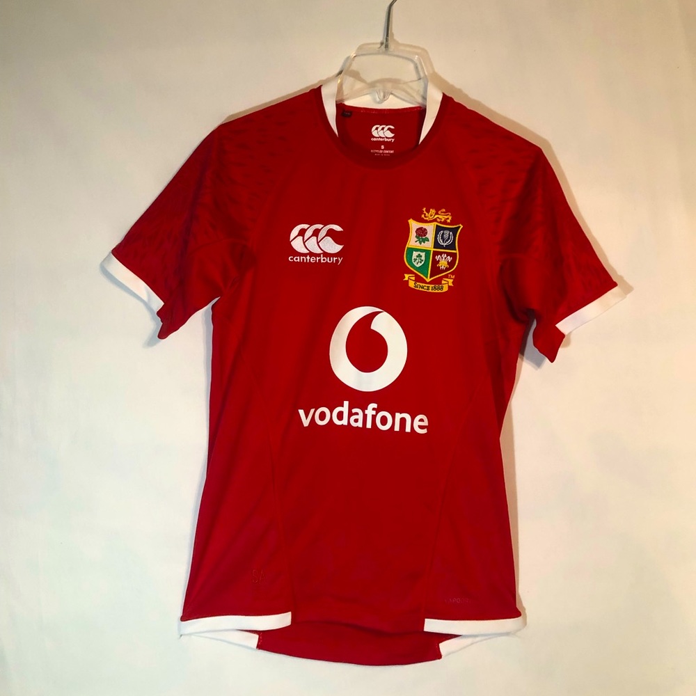 NWOT Canterbury British and Irish Lions 2021 Pro Shirt Red Mens Size S
